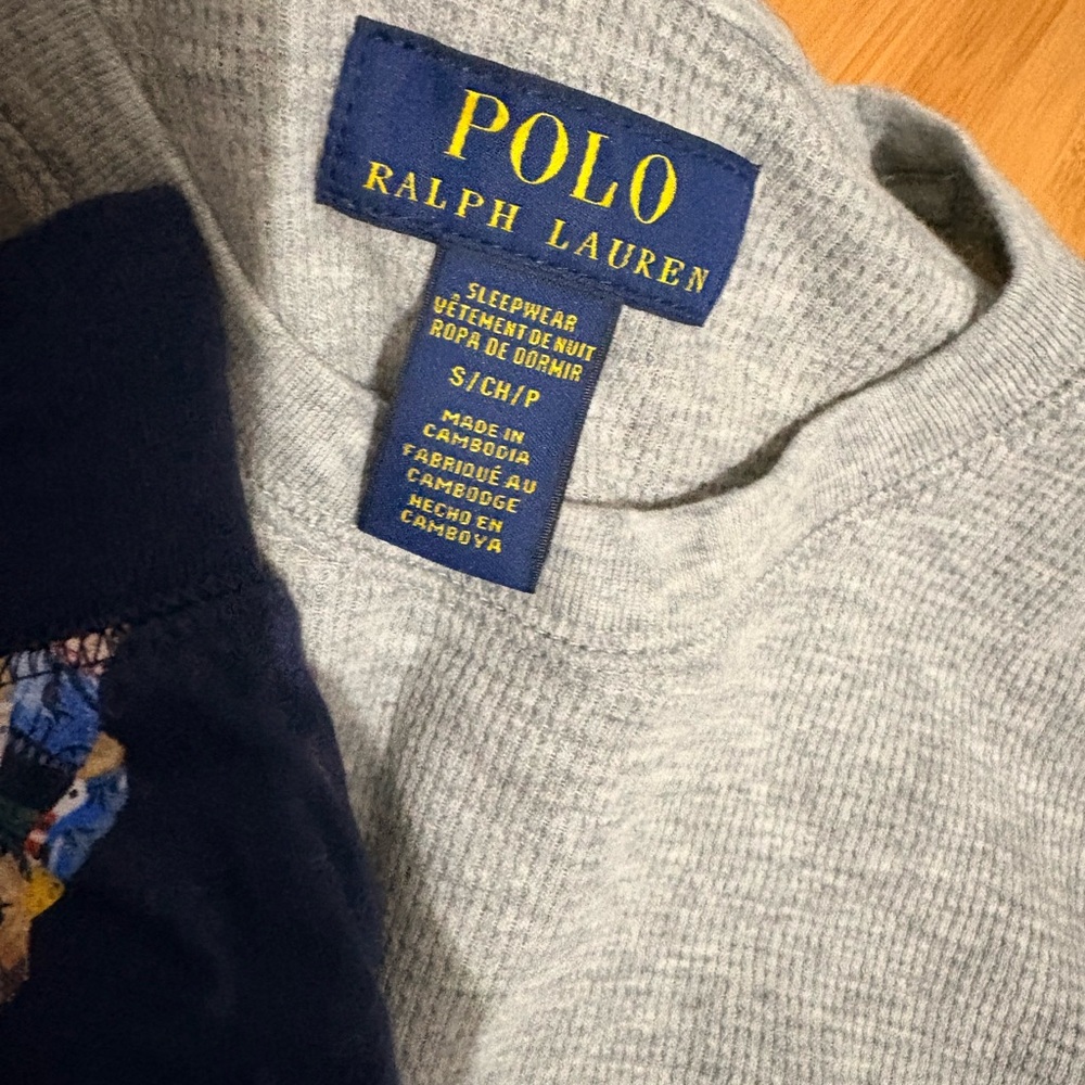 Polo by Ralph Lauren Gray and Navy Sleepwear for mens - Picture 4 of 9